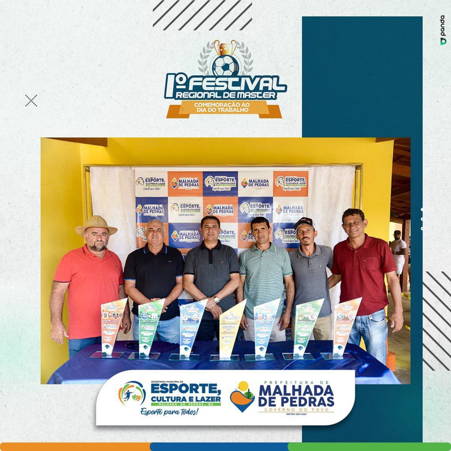 1º Festival Regional de Masters em comemoração ao dia do Trabalhador!