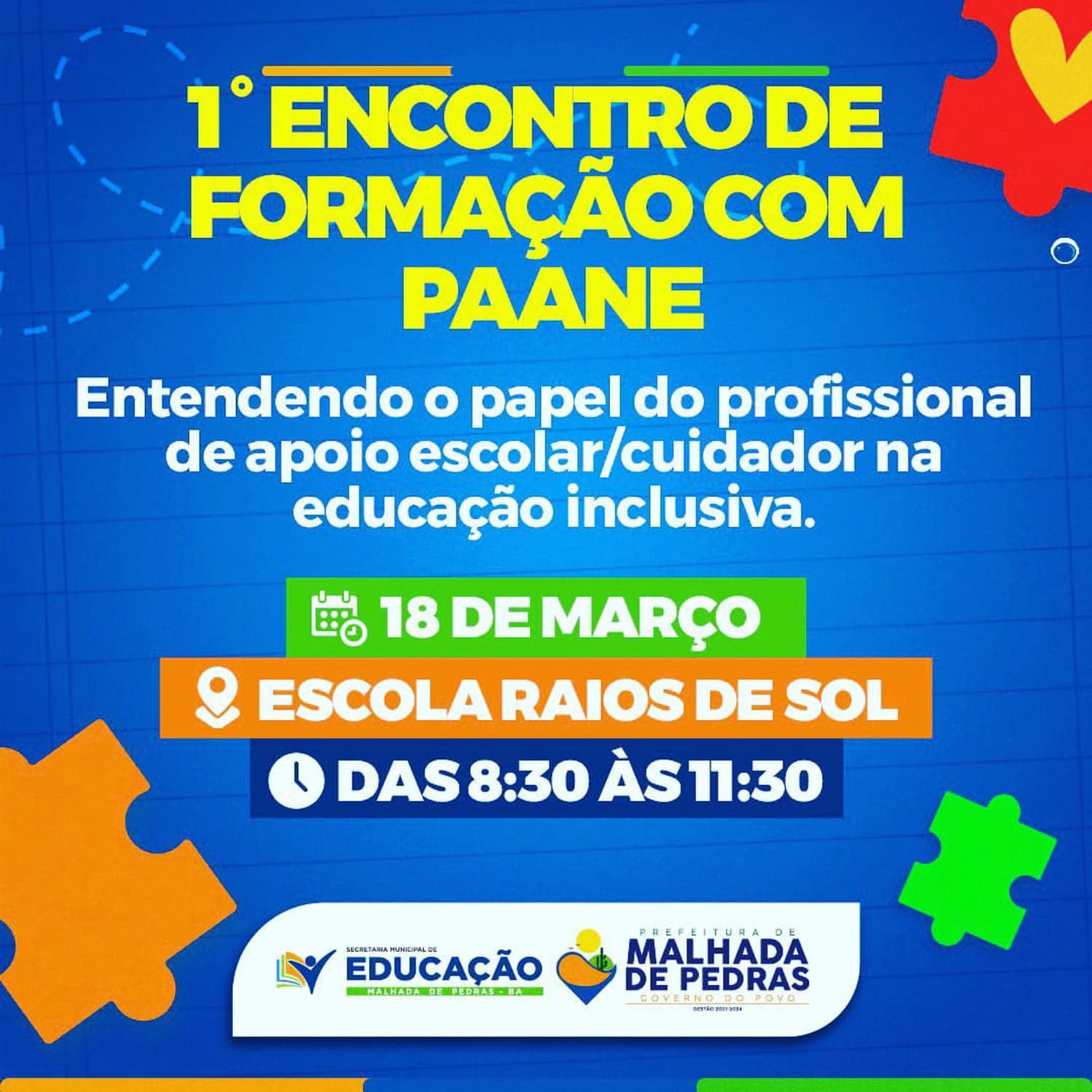 A Educação não para!!!