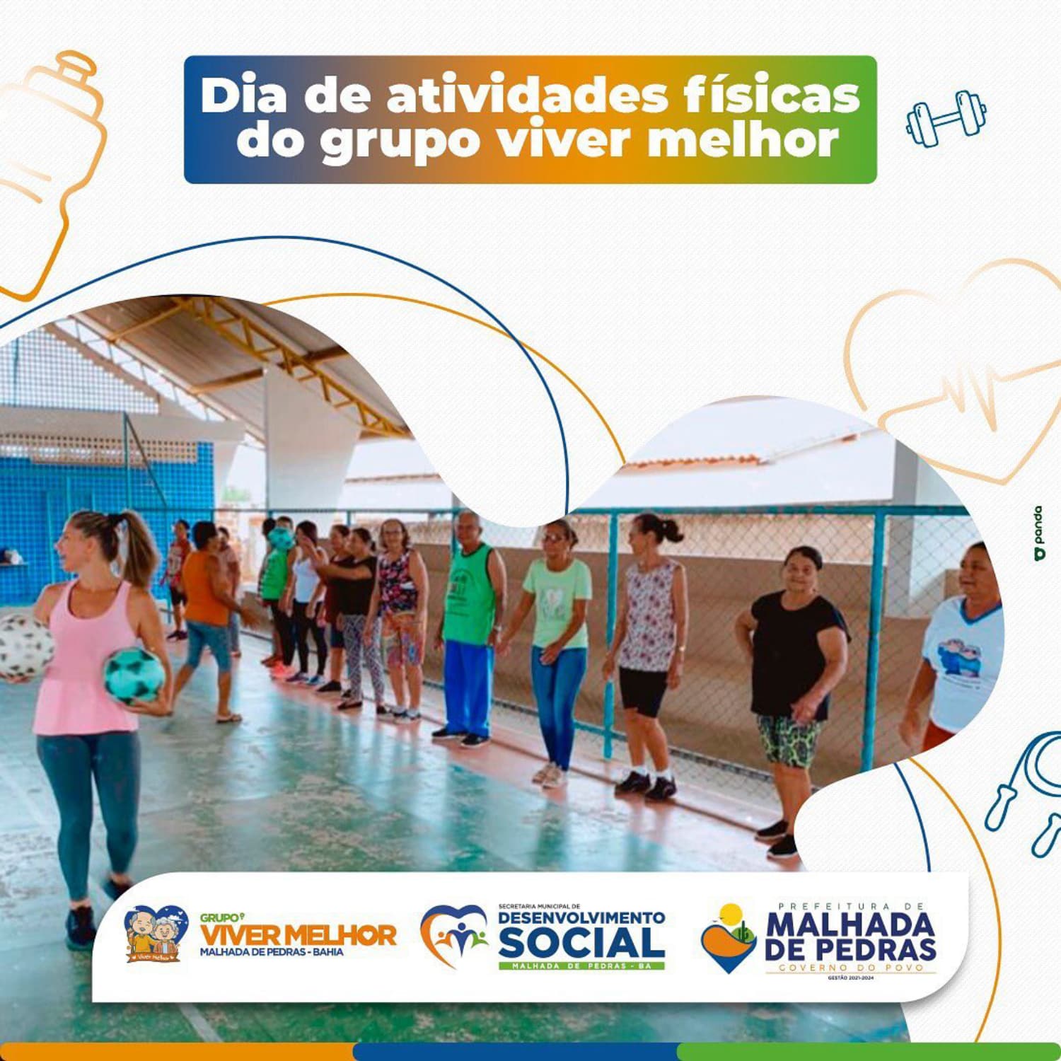 Atividade Física com o @grupo_viver_melhor