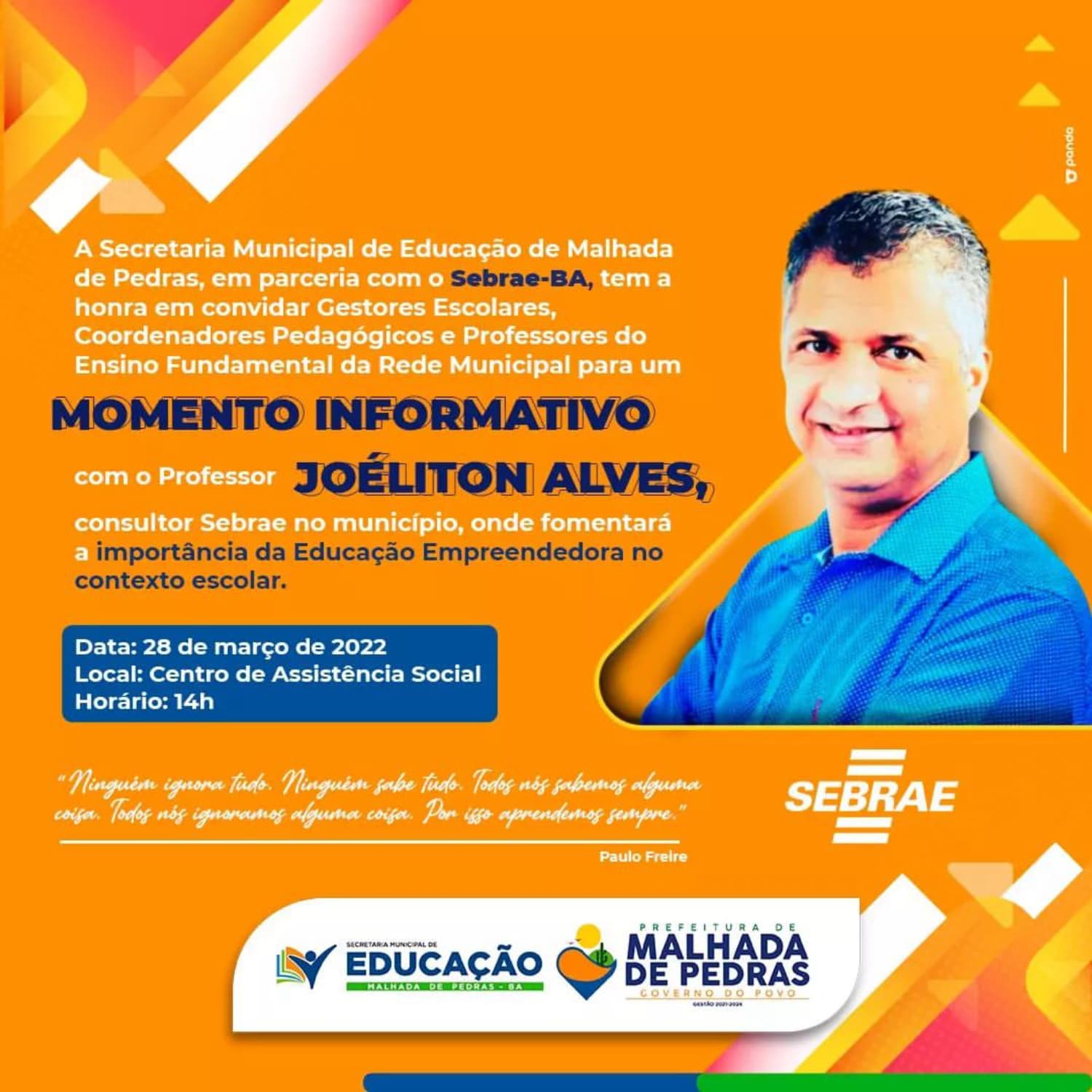 MOMENTO INFORMATIVO COM JOÉLITON ALVES
