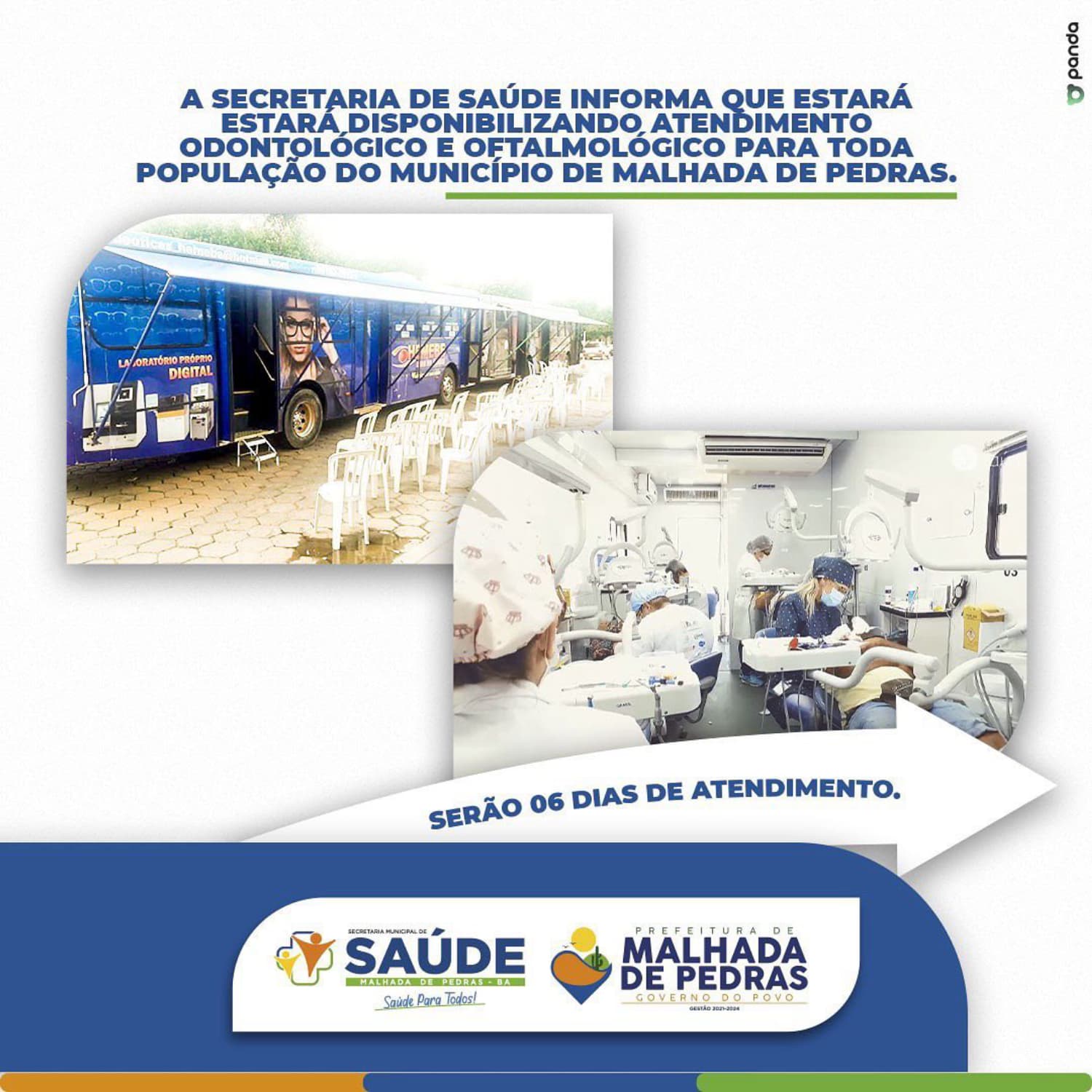 MUTIRÃO DE ATENDIMENTO OFTAMOLÓGICO E ODONTOLÓGICO