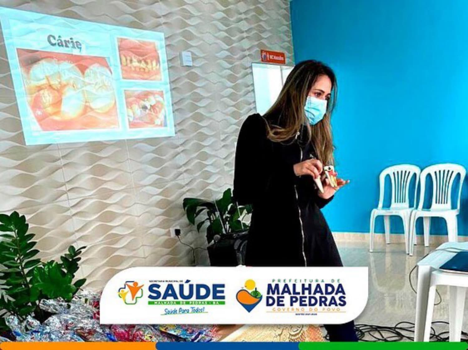 AS AÇÕES DE PROMOÇÃO A SAÚDE NÃO PARAM!