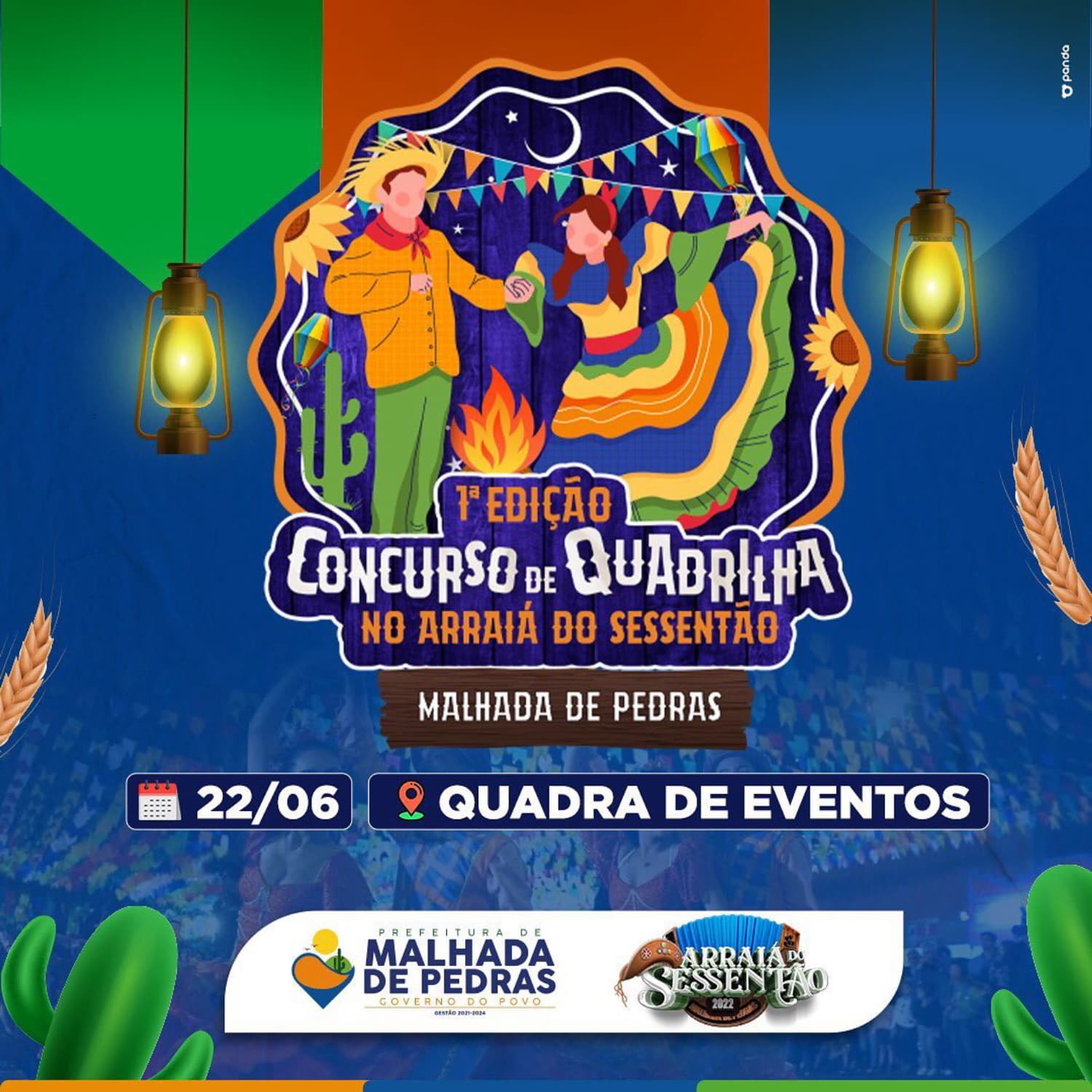 1º Edição do Concurso Municipal de Quadrilhas Juninas do Arraiá do Sessentão!